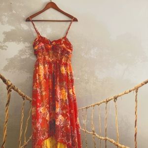 Free People Indian Enchantment Gown
